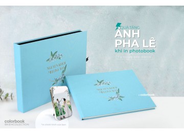 Quà tặng ẢNH PHA LÊ để bàn khi in photobook